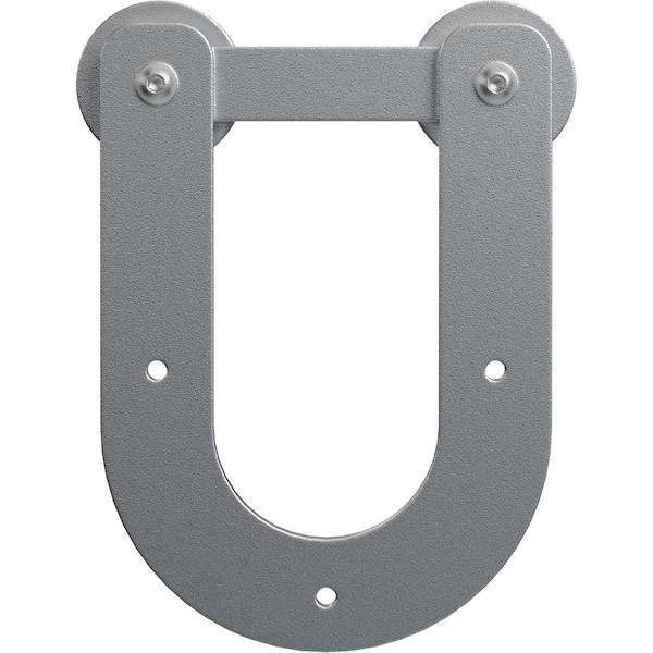 Ekena Millwork Economy Horseshoe Silent Roller Hanger w/ Bolts for Barn Door for 1 3/8" to 1 3/4" Doors GB6008R2SM - main